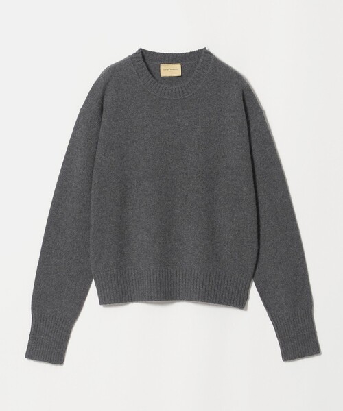 UNITED ARROWS(ユナイテッドアローズ)の「カシミヤ クルーネック ニット(ニット/セーター・レディース・ブラック/レッド/ダークグレー・FREE)」の3枚目の写真