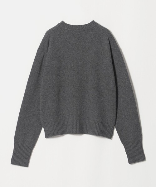 UNITED ARROWS(ユナイテッドアローズ)の「カシミヤ クルーネック ニット(ニット/セーター・レディース・ブラック/レッド/ダークグレー・FREE)」の4枚目の写真