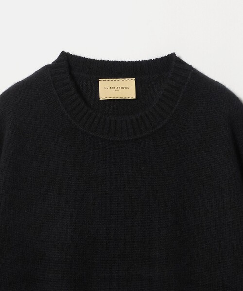 UNITED ARROWS(ユナイテッドアローズ)の「カシミヤ クルーネック ニット(ニット/セーター・レディース・ブラック/レッド/ダークグレー・FREE)」の8枚目の写真