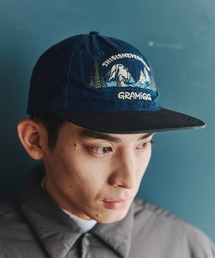 MAISON CLUB(���]���N���u)�́yMAISON CLUB�zMountain Embroidery Cap/�}�E���e�� �G���u���C�_���[ �L���b�v �y�؍��f�U�C���z NEO(�L���b�v)