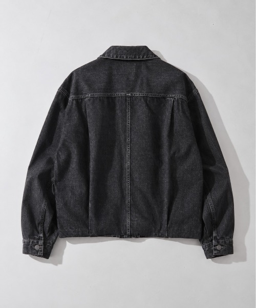 TANAKA(タナカ)の「【TANAKA/タナカ】THE JEAN JACKET(デニムジャケット・メンズ・ブラック・S/M)」の2枚目の写真