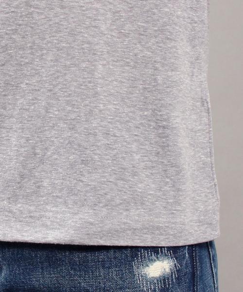 BEAUTY&YOUTH UNITED ARROWS（ビューティーアンドユースユナイテッドアローズ）の「BY ∴ トライブレンド Vネック Tシャツ◆（Tシャツ/カットソー・メンズ・グレー/オリーブ/コバルトブルー/ホワイト/ブラック・MEDIUM/SMALL/LARGE）」の17枚目の写真