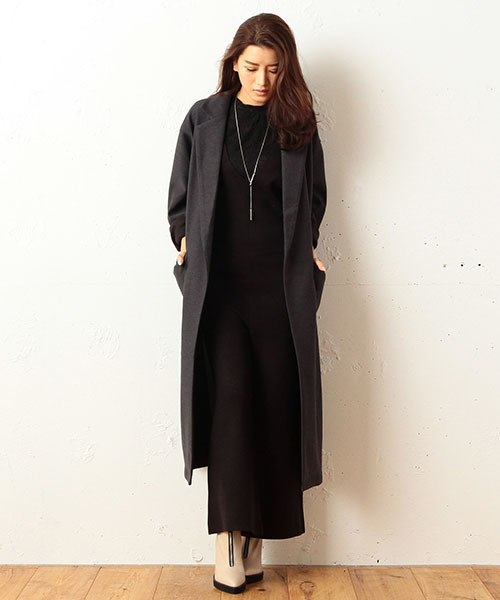Spiralgirl スパイラルガール の チェスターガウンコート チェスターコート Wear Spiralgirl スパイラルガール の チェスターガウンコート チェスターコート Wear