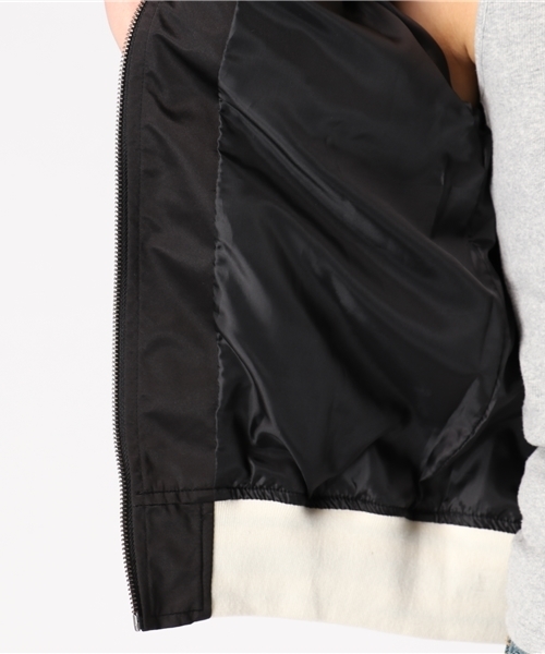 VENCEEXCHANGE(ヴァンスエクスチェンジ)の「刺繍スカジャン (スカジャン・レディース・ダークグリーン/ワインレッド/ブラック・MEDIUM)」の6枚目の写真