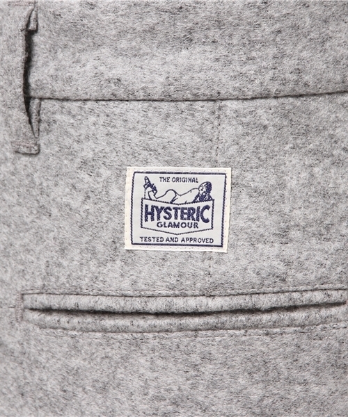 HYSTERIC GLAMOUR(ヒステリックグラマー)の「ラッセルタックパンツ(その他パンツ・メンズ・トップグレー/ブラック・SMALL/MEDIUM)」の6枚目の写真