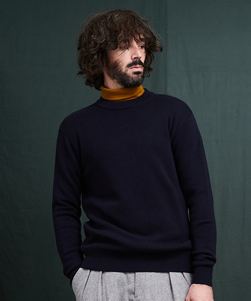 UNITED TOKYO(ユナイテッドトウキョウ)の「ZEGNA BARUFFA Cashwoolクルーネックニット(ニット/セーター・メンズ・ブラウン/グリーン/レッド/ホワイト/グレー/ネイビー・2/1/3)」の6枚目の写真