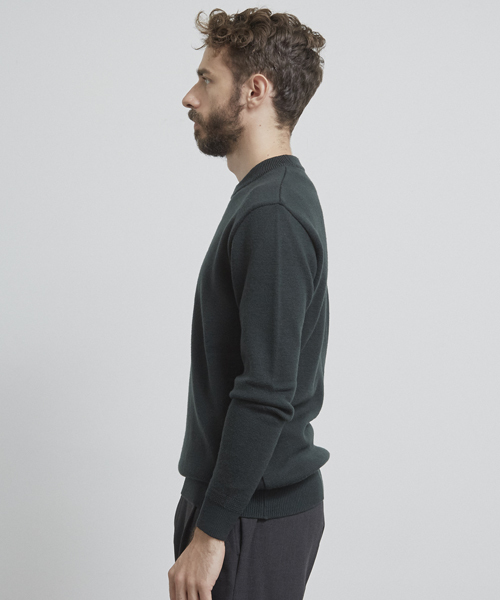 UNITED TOKYO(ユナイテッドトウキョウ)の「ZEGNA BARUFFA Cashwoolクルーネックニット(ニット/セーター・メンズ・ブラウン/グリーン/レッド/ホワイト/グレー/ネイビー・2/1/3)」の12枚目の写真