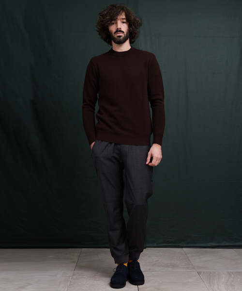 UNITED TOKYO(ユナイテッドトウキョウ)の「ZEGNA BARUFFA Cashwoolクルーネックニット(ニット/セーター・メンズ・ブラウン/グリーン/レッド/ホワイト/グレー/ネイビー・2/1/3)」の21枚目の写真