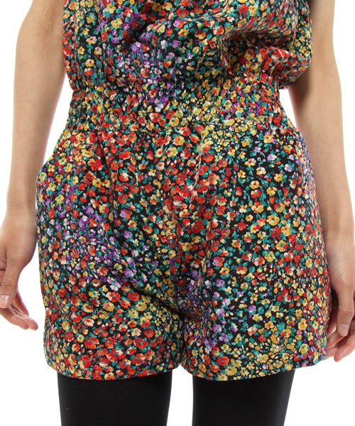 Khaju(カージュ)の「KHAJU:FLOWER COMBINATION(つなぎ/オールインワン・レディース・オレンジ/ピンク・ONE SIZE)」の6枚目の写真