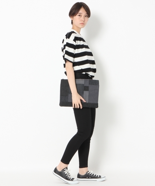 RAGEBLUE（レイジブルー）の「パッチワーククラッチバッグ/741495（クラッチバッグ・メンズ・ブラック/ブルー/ダークグレー/オリーブ・FREE）」の17枚目の写真