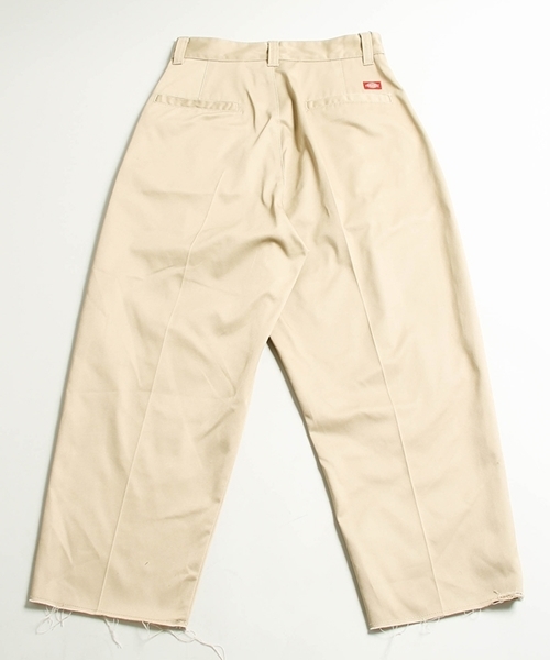 Dickies（ディッキーズ）の「∴WEGO/Dickiesハイウエストパンツ（チノパンツ・メンズ・ベージュ/ブラック・LARGE/MEDIUM）」の10枚目の写真