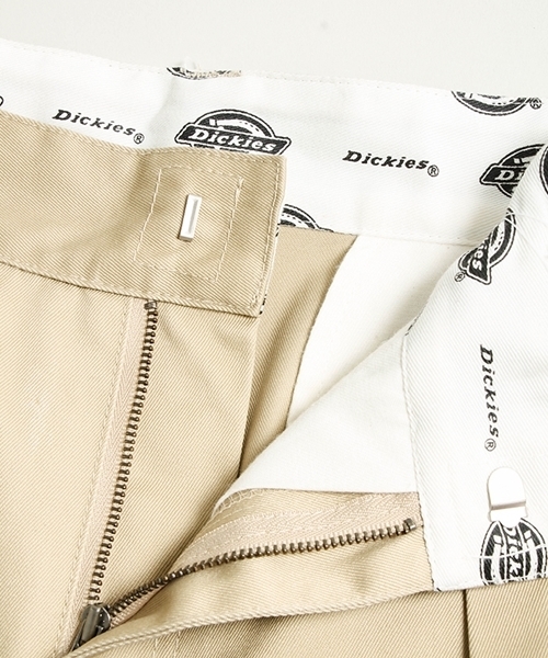 Dickies（ディッキーズ）の「∴WEGO/Dickiesハイウエストパンツ（チノパンツ・メンズ・ベージュ/ブラック・LARGE/MEDIUM）」の12枚目の写真