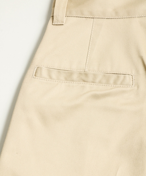 Dickies（ディッキーズ）の「∴WEGO/Dickiesハイウエストパンツ（チノパンツ・メンズ・ベージュ/ブラック・LARGE/MEDIUM）」の7枚目の写真