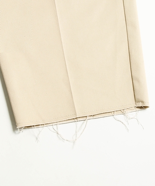 Dickies（ディッキーズ）の「∴WEGO/Dickiesハイウエストパンツ（チノパンツ・メンズ・ベージュ/ブラック・LARGE/MEDIUM）」の8枚目の写真