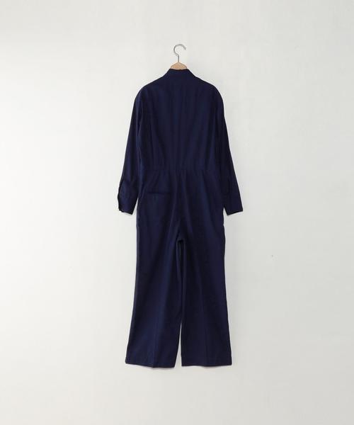 Steven Alan（スティーブンアラン）の「＜Steven Alan＞HIGH TWIST COTTON ALL-IN-ONE/ｵｰﾙｲﾝﾜﾝ ◆（つなぎ/オールインワン・レディース・ブラック/ネイビー・MEDIUM/SMALL）」の10枚目の写真