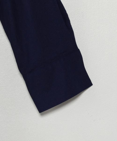 Steven Alan（スティーブンアラン）の「＜Steven Alan＞HIGH TWIST COTTON ALL-IN-ONE/ｵｰﾙｲﾝﾜﾝ ◆（つなぎ/オールインワン・レディース・ブラック/ネイビー・MEDIUM/SMALL）」の12枚目の写真