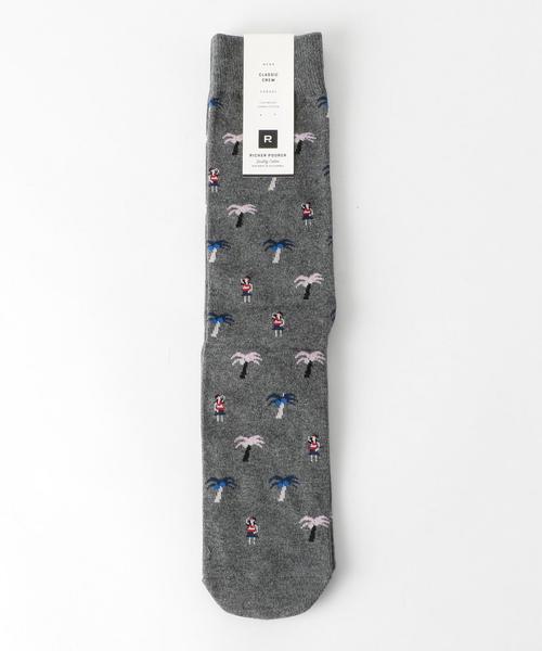 Richer Poorer（リッチャープアラー）の「[リッチャープアラー] BC Richer Poorer ISLA ソックス ◆（ソックス/靴下・メンズ・ホワイト/ダークグレー・FREE）」の2枚目の写真