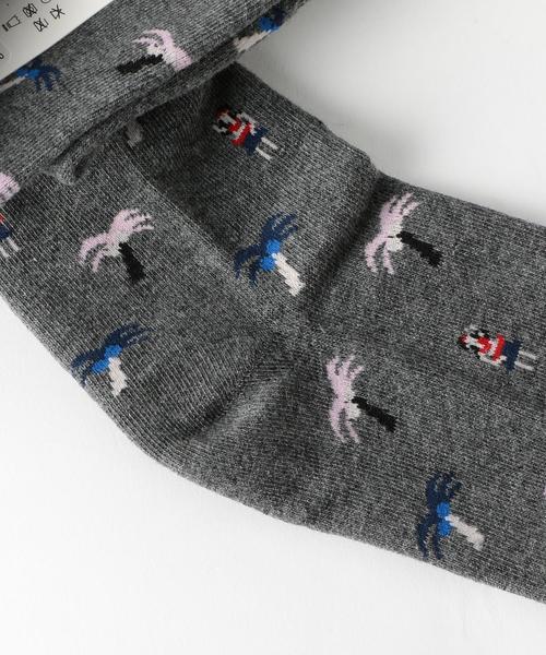 Richer Poorer（リッチャープアラー）の「[リッチャープアラー] BC Richer Poorer ISLA ソックス ◆（ソックス/靴下・メンズ・ホワイト/ダークグレー・FREE）」の4枚目の写真