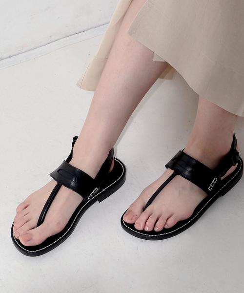 UNITED ARROWS(ユナイテッドアローズ)の「UGBT トング サンダル ◆(サンダル・レディース・ブラック・36/37/35/38)」の9枚目の写真