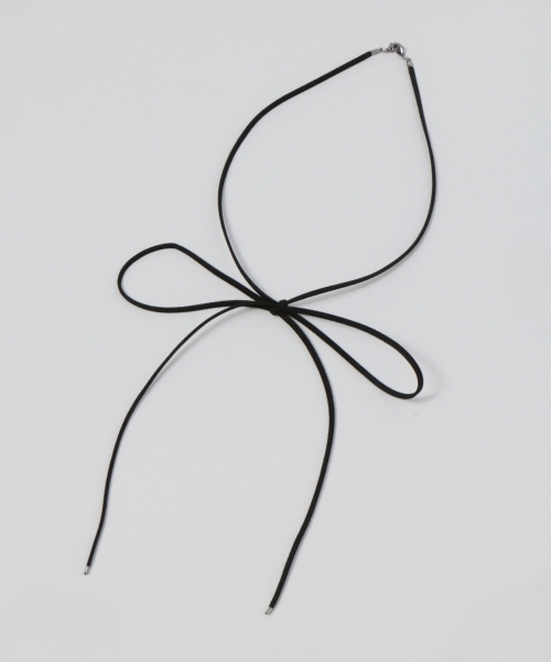 JEANASIS（ジーナシス）の「ビジューミックスチョーカー/763515（ネックレス・レディース・ブラック系その他2/ブラック系その他・FREE）」の5枚目の写真