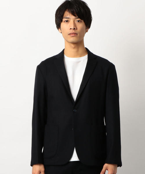 green label relaxing（グリーンレーベルリラクシング）の「CM ストレッチ サキソニー ジャケット M68 ＜ストレッチ・撥水性＞ ◆（テーラードジャケット・メンズ・ネイビー/ブラウン/グレー/その他1・SMALL/MEDIUM/LARGE/X-LARGE）」の6枚目の写真