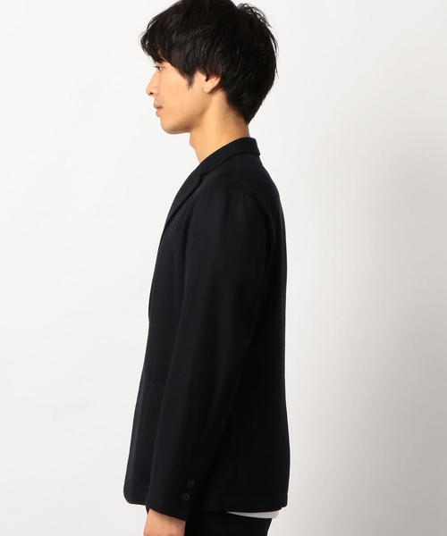 green label relaxing（グリーンレーベルリラクシング）の「CM ストレッチ サキソニー ジャケット M68 ＜ストレッチ・撥水性＞ ◆（テーラードジャケット・メンズ・ネイビー/ブラウン/グレー/その他1・SMALL/MEDIUM/LARGE/X-LARGE）」の7枚目の写真