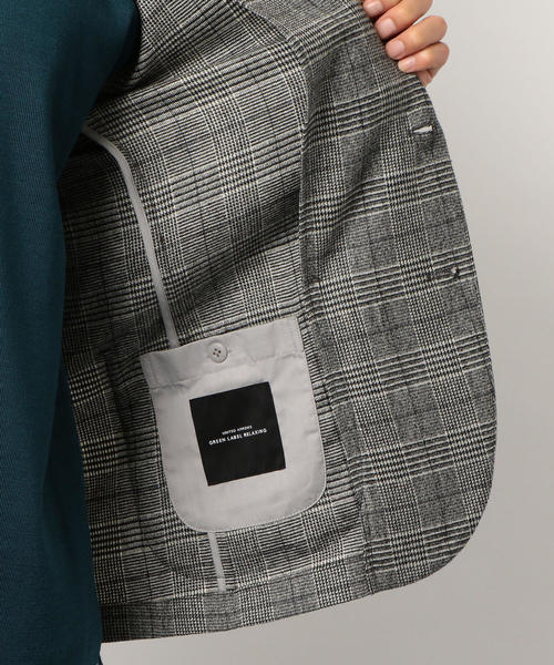 green label relaxing（グリーンレーベルリラクシング）の「CM ストレッチ サキソニー ジャケット M68 ＜ストレッチ・撥水性＞ ◆（テーラードジャケット・メンズ・ネイビー/ブラウン/グレー/その他1・SMALL/MEDIUM/LARGE/X-LARGE）」の20枚目の写真