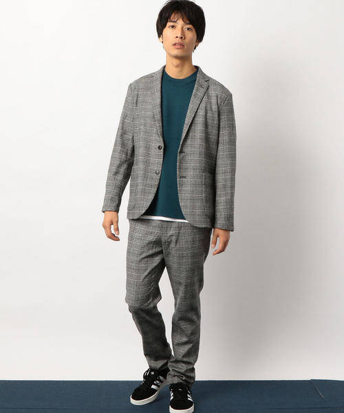 green label relaxing（グリーンレーベルリラクシング）の「CM ストレッチ サキソニー ジャケット M68 ＜ストレッチ・撥水性＞ ◆（テーラードジャケット・メンズ・ネイビー/ブラウン/グレー/その他1・SMALL/MEDIUM/LARGE/X-LARGE）」の22枚目の写真