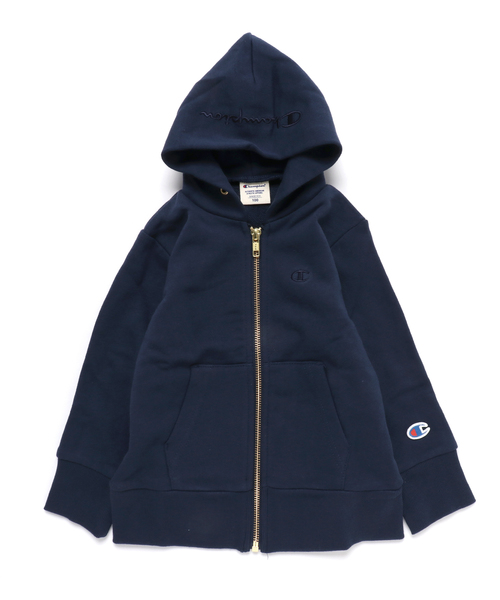 Champion（チャンピオン）の「【Champion】スウェットジップパーカー（パーカー・キッズ・ネイビー・100/110/120/130/140）」の4枚目の写真