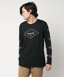 M HRLY WAYWARD TIDE TEE LS/ハーレー 長袖 ロンT 袖プリント