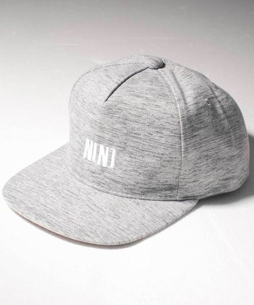 NUMBER (N)INE（ナンバーナイン）の「【NUMBER (N)INE】N(N)ロゴ刺繍メランジベースボールキャップ（キャップ・メンズ・ブラック/グレー・FREE）」の2枚目の写真