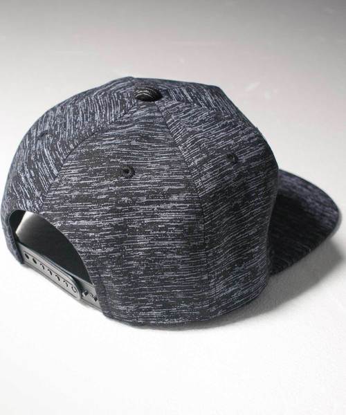 NUMBER (N)INE（ナンバーナイン）の「【NUMBER (N)INE】N(N)ロゴ刺繍メランジベースボールキャップ（キャップ・メンズ・ブラック/グレー・FREE）」の4枚目の写真