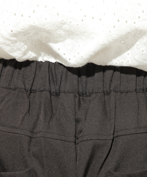 apres jour（アプレジュール）の「ベーシックリラテーパードパンツ【ZOZOTOWN限定アイテム】（その他パンツ・レディース・ブラック/ダークブラウン・フリー）」の17枚目の写真