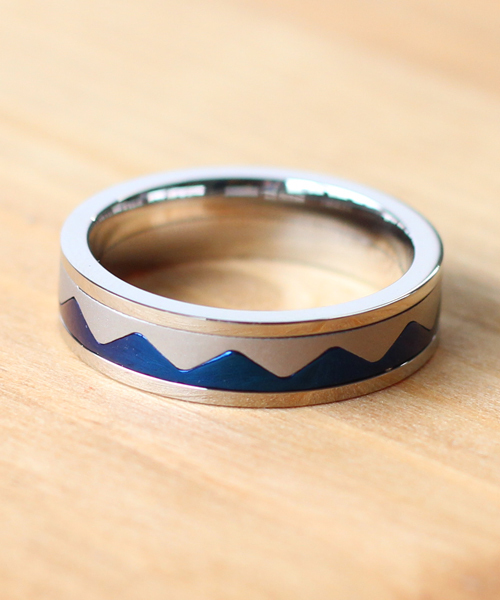 TONE SELECT GOODS（トーンセレクトグッズ）の「【vie】ステンレスリング（リング・レディース・ブラック/ブルー/ピンク・#7/#9/#11/#13/#15/#17/#19/#21）」の8枚目の写真