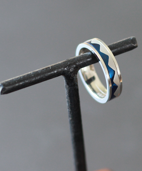 TONE SELECT GOODS（トーンセレクトグッズ）の「【vie】ステンレスリング（リング・レディース・ブラック/ブルー/ピンク・#7/#9/#11/#13/#15/#17/#19/#21）」の10枚目の写真