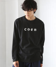coen | coenロゴプリントロンT(Tシャツ/カットソー)