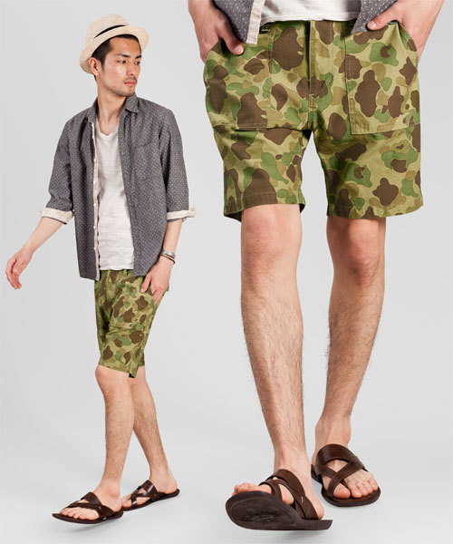 NANO universe（ナノユニバース）の「カモ柄ナローベイカーショーツ（その他パンツ・メンズ・その他1/その他2/その他3/その他4・SMALL/MEDIUM/LARGE/X-LARGE）」の4枚目の写真