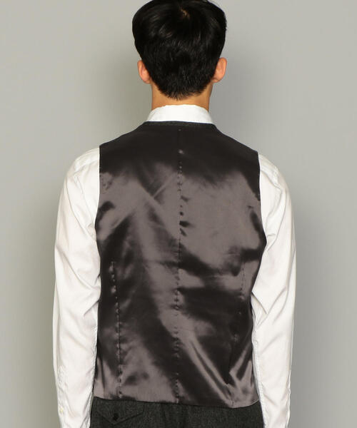 green label relaxing（グリーンレーベルリラクシング）の「NM ホームスパン ベスト ◆（ベスト・メンズ・ダークブラウン/ネイビー/グレー/その他1/その他2・S/M/L/XL）」の6枚目の写真