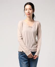 archives | 衿レース伸ばしメロープルオーバー(Tシャツ/カットソー)