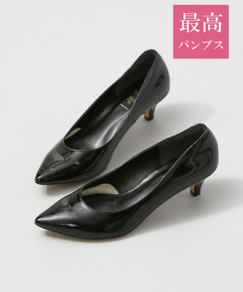 PICHE ABAHOUSE(ピシェ アバハウス)の「【最高パンプス】美脚×快適fluffy fit5cmパンプス(パンプス・レディース・ブラック系その他/ブラック系その他2/ブラック系その他3/ピンクゴールド・34/35/36/37/38/39/40)」の4枚目の写真