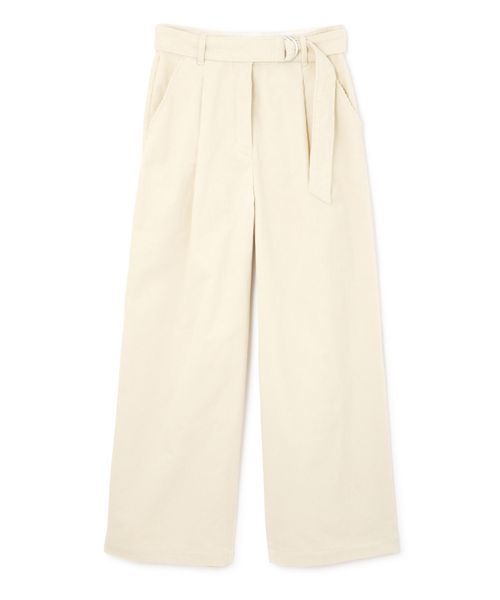 NATURAL BEAUTY BASIC（ナチュラルビューティーベーシック）の「【otonaMUSE 12月号掲載】コーデュロイワイドパンツ（その他パンツ・レディース・オフホワイト/キャメル・MEDIUM/SMALL）」の19枚目の写真