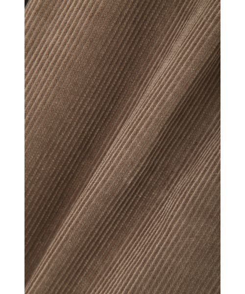NATURAL BEAUTY BASIC（ナチュラルビューティーベーシック）の「【otonaMUSE 12月号掲載】コーデュロイワイドパンツ（その他パンツ・レディース・オフホワイト/キャメル・MEDIUM/SMALL）」の10枚目の写真