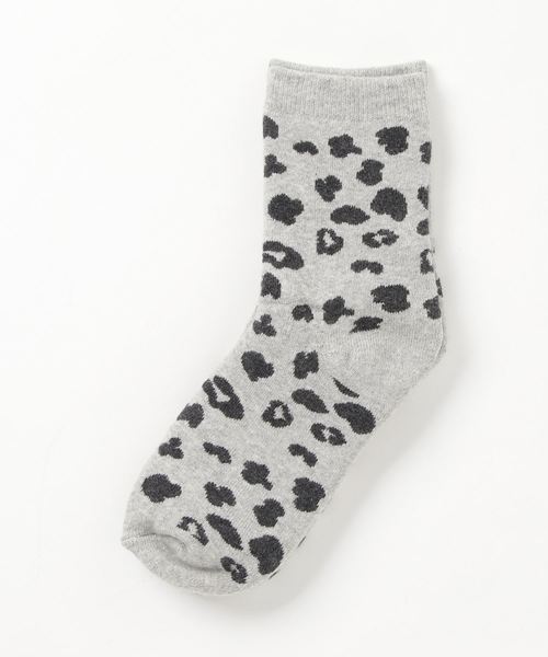 セール F D レオパードデザインソックス ソックス 靴下 Fun Daily ファンアンドデイリー のファッション通販 Zozotown