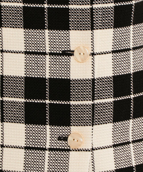 EMMEL REFINES（エメルリファインズ）の「【EMMEL REFINES】SMF T/C チェック ラップライクスカート（スカート・レディース・ライラック/ブラック・XS/M/S）」の14枚目の写真