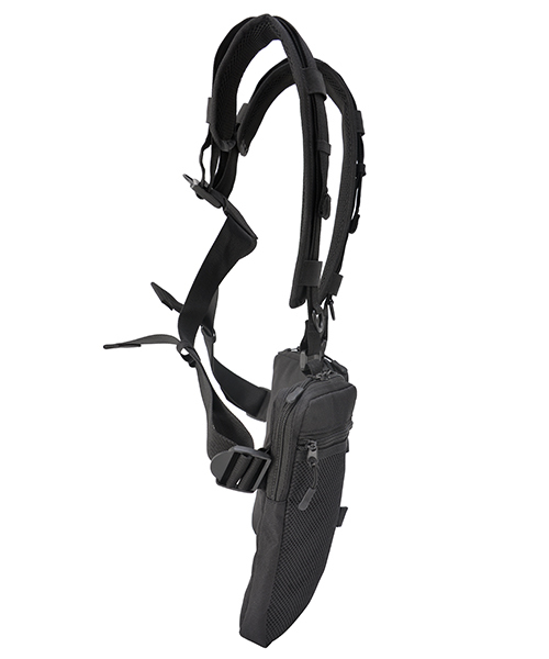 DEVICE（デバイス）の「Rename コーデュラナイロン ベスト型ボディショルダーバッグ（ボディバッグ/ウエストポーチ・メンズ・ブラック/ネイビー・FREE）」の5枚目の写真