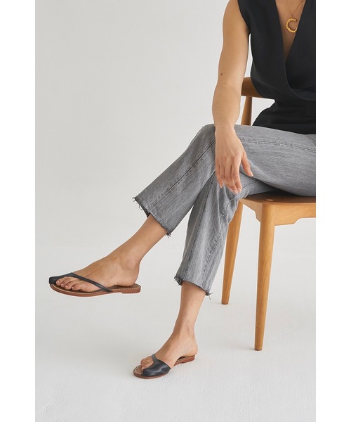 SEA（シー）の「フラットサンダル（サンダル・レディース・アイボリー/ブラック・0/1/2）」の11枚目の写真