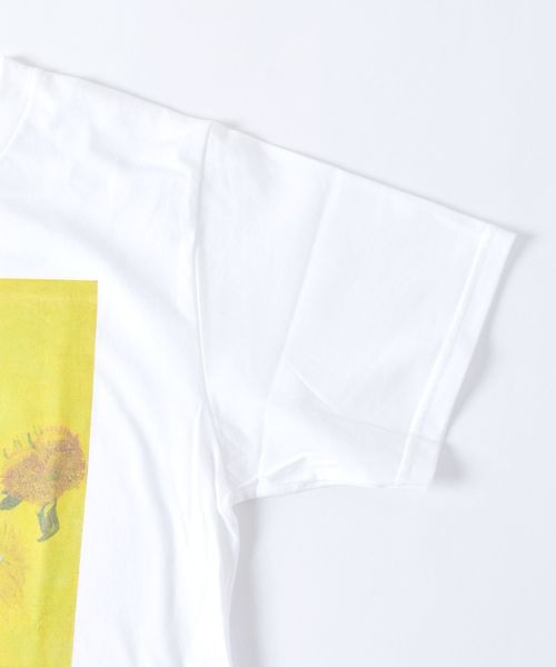 SHIPS（シップス）の「VAN GOGH MUSEUM: エクスクルーシブ Tシャツ（Tシャツ/カットソー・メンズ・ホワイト/ライトホワイト/ブラック/ダークグレー・S/M/L/XL）」の5枚目の写真