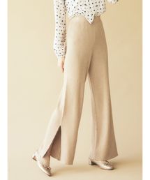 dazzlin | フラワーパターンラメリブワイドパンツ(その他パンツ)