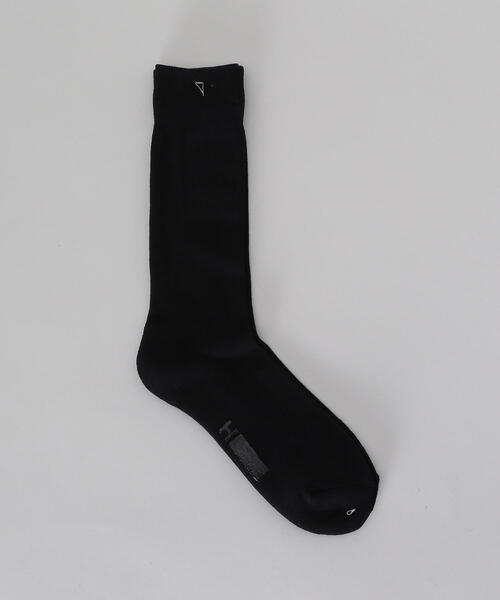 H BEAUTY&YOUTH UNITED ARROWS(エイチビューティーアンドユースユナイテッドアローズ)の「<H>PLANE PILE SOCKS 2/ソックス(ソックス/靴下・メンズ・オレンジ/ブラック/ホワイト・FREE)」の1枚目の写真