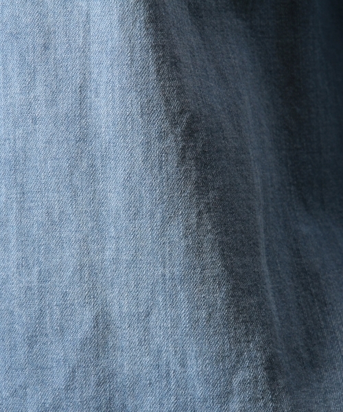 BEAUTY&YOUTH UNITED ARROWS(ビューティーアンドユースユナイテッドアローズ)の「BYBC 5OZ ダンガリーシャツ ◆(シャツ/ブラウス・レディース・ライトブルー/ロイヤルブルー・MEDIUM/SMALL)」の11枚目の写真
